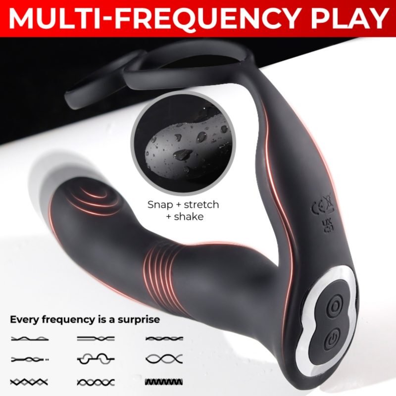 Ares Prostate Vibrator Remote Control Thrusting - Image 4
