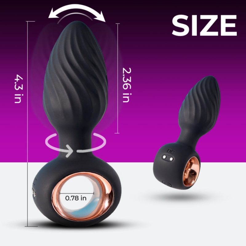 Ashe Thrusting Anal Plug - Image 4
