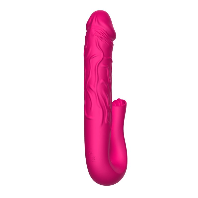 Poseidon Tongue Licker Vibrating G Spot Dildo - Image 2