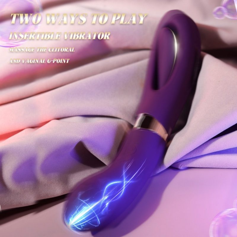 Lisa Flicking G-Spot Vibrator-Purple - Image 11