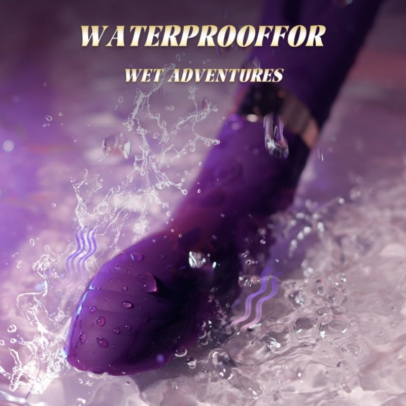 Lisa Flicking G-Spot Vibrator-Purple - Image 5