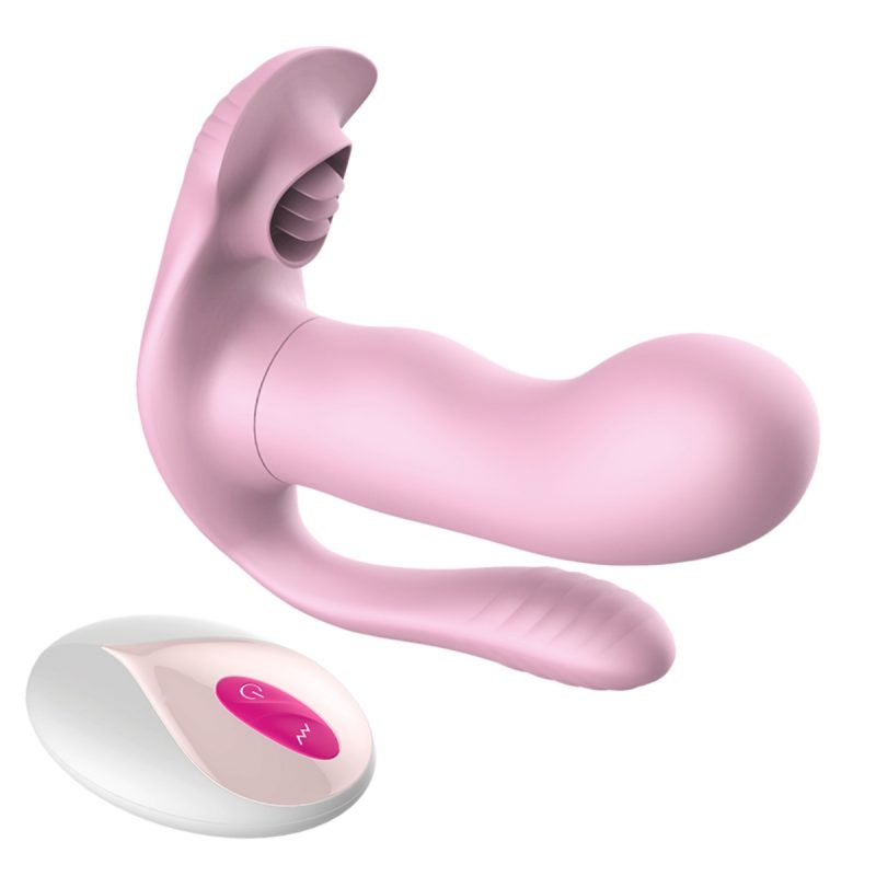 Remote Control Triple Stimualtor-Tongue Licker