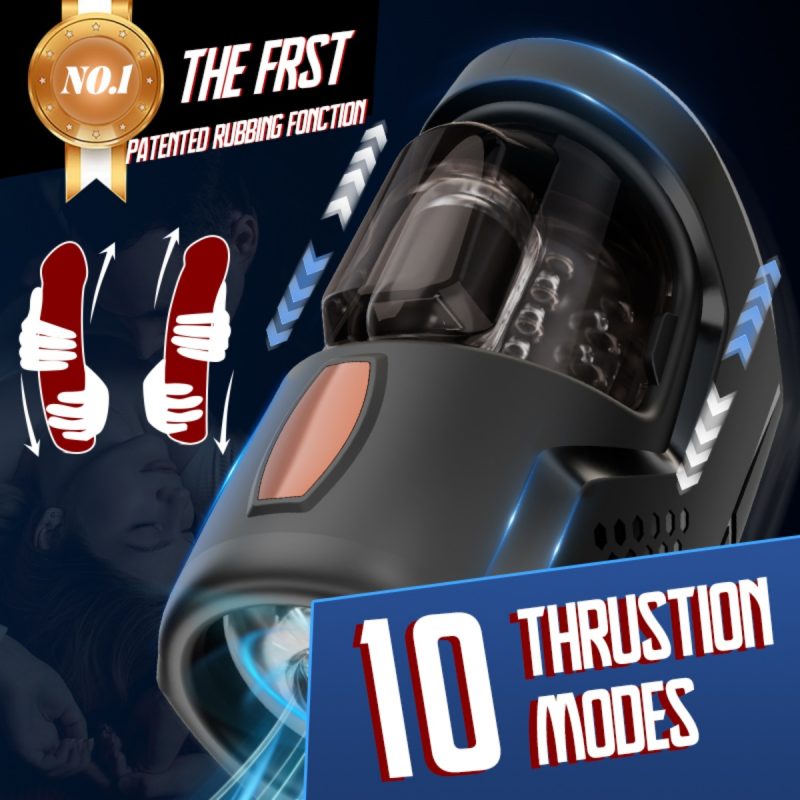 Space Capsule Thrusting Vibrating Masturbator - Image 2