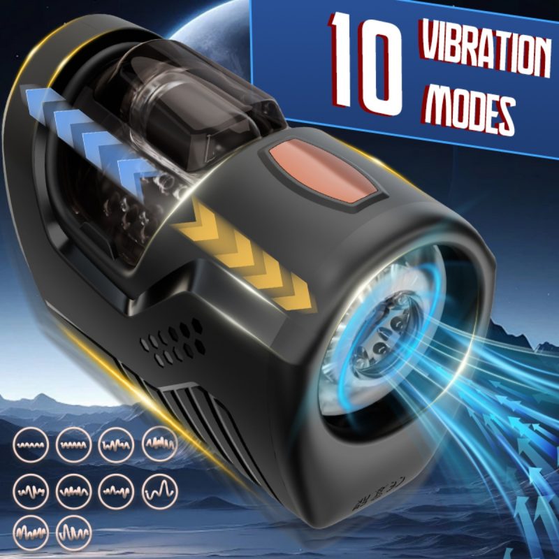Space Capsule Thrusting Vibrating Masturbator - Image 5