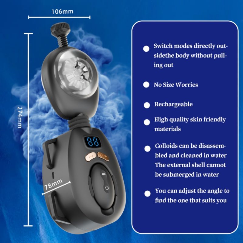 Remote Control Handsfree Automatic Masturbating Stroker - Image 6
