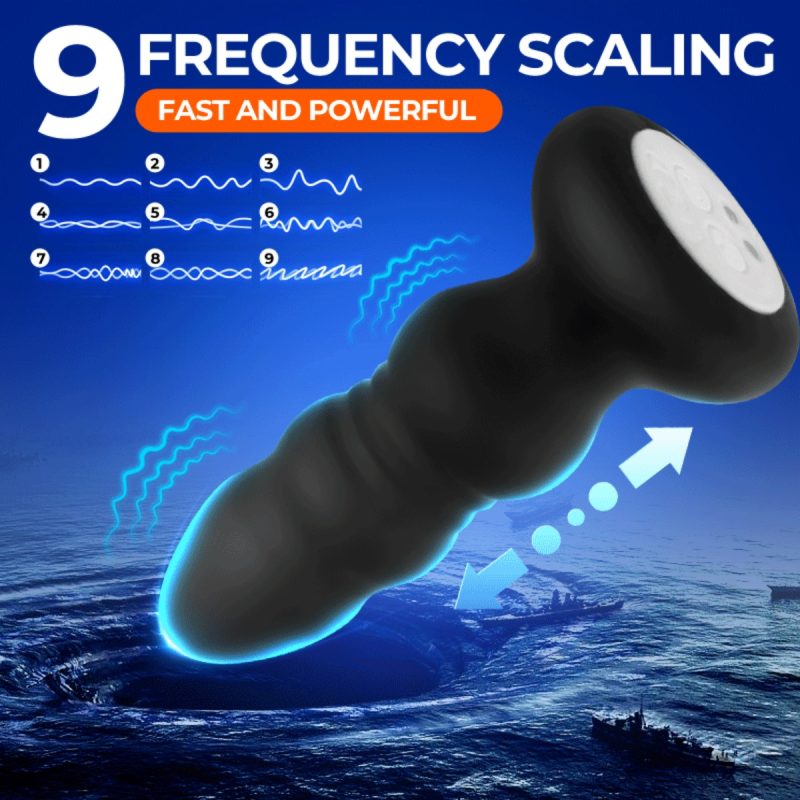 Thrusting Anal Plug Remote Control Led - Image 3