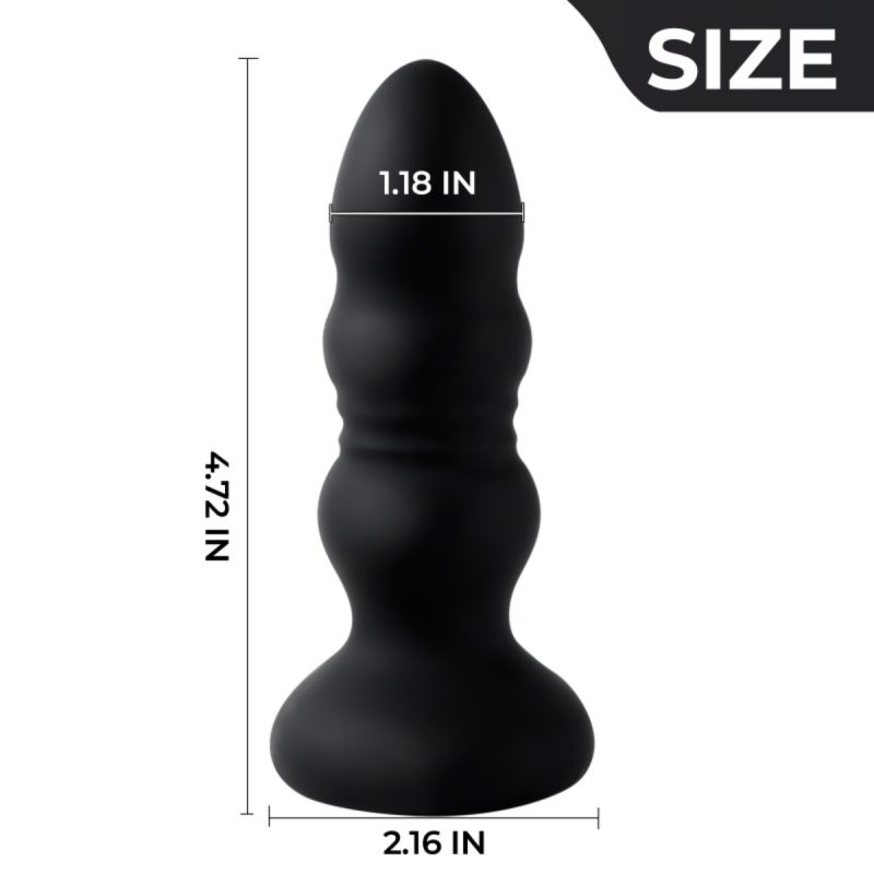 Thrusting Anal Plug Remote Control Led - Image 8