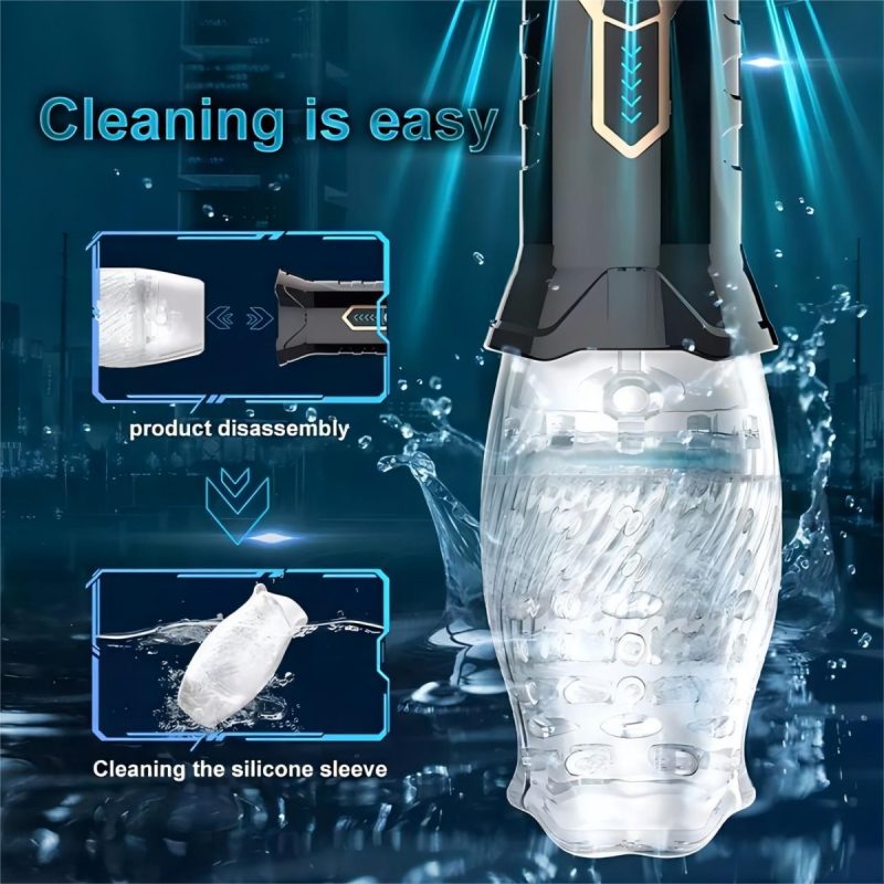 The Male Rose Gawk 3000 Rotating & Vibration Male Masturbator Stroker - Image 2