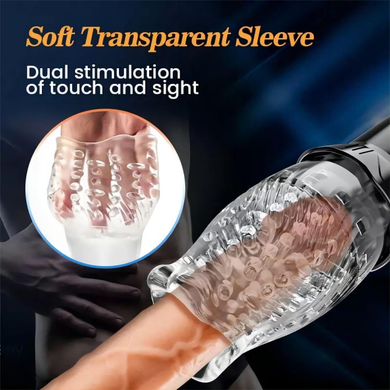 The Male Rose Gawk 3000 Rotating & Vibration Male Masturbator Stroker - Image 9