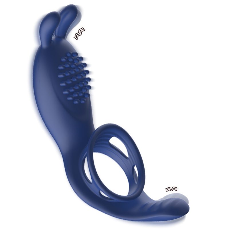 Rabbit Bunny Cock Ring -Remote Control Penis Vibrating Ring - Image 3