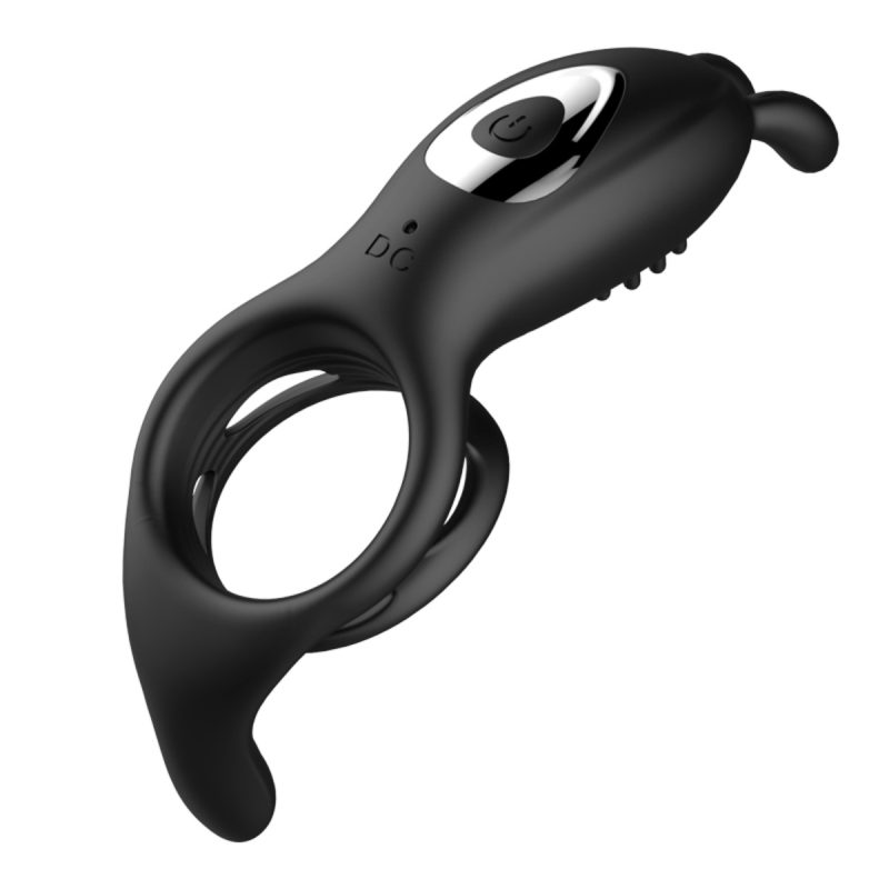 Rabbit Bunny Cock Ring -Remote Control Penis Vibrating Ring - Image 2