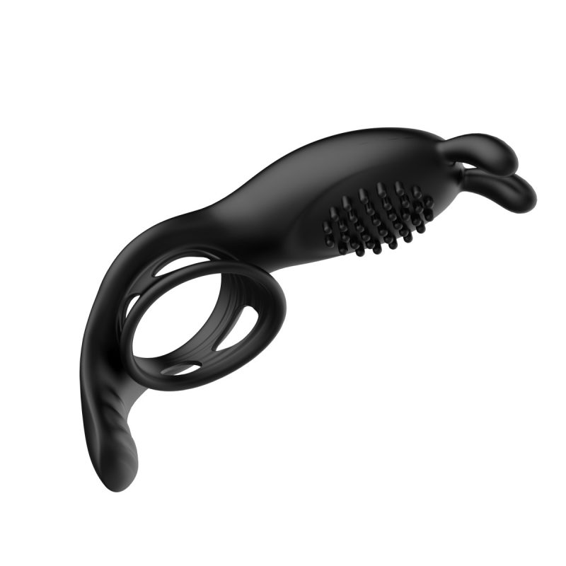 Rabbit Bunny Cock Ring -Remote Control Penis Vibrating Ring - Image 7