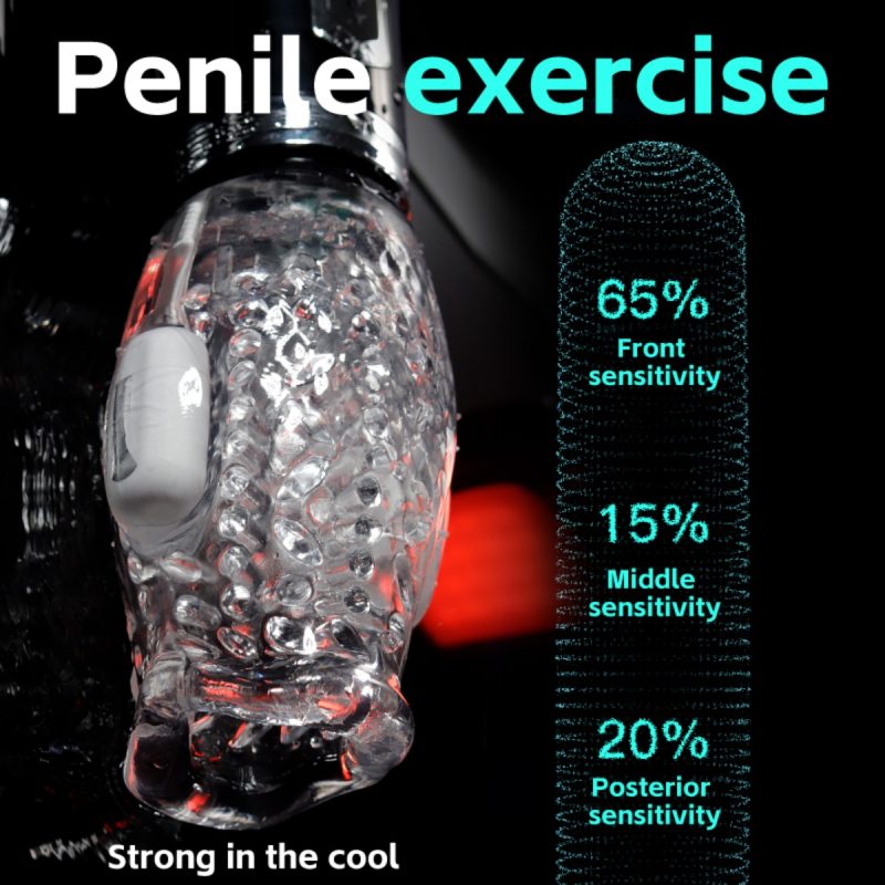 The Male Rose 3.0 Cyclone Mastubator Thrusting ,Dual Sides Vibrating Rotating - Image 3