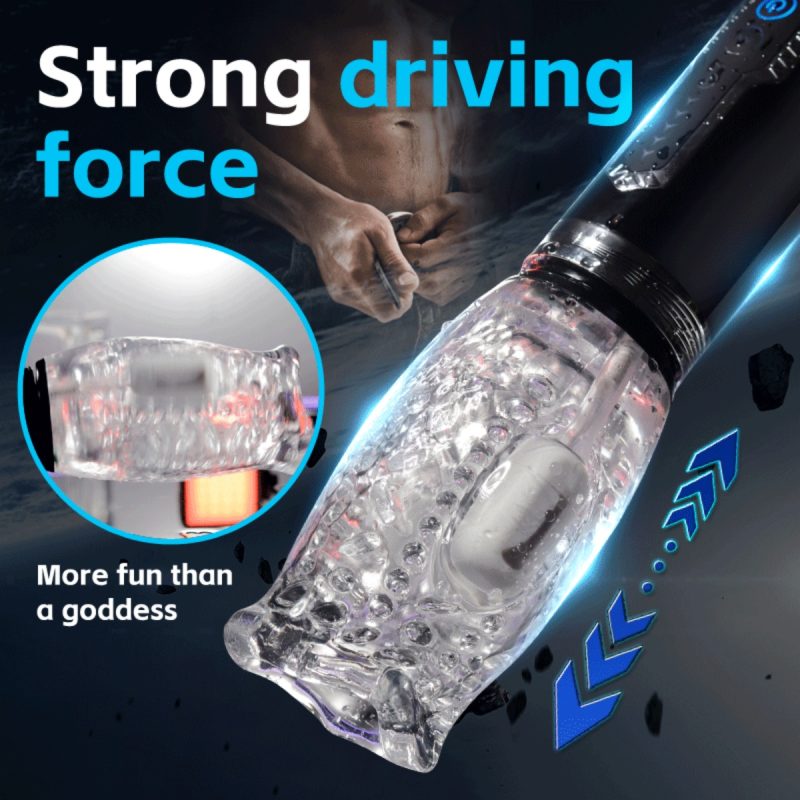 The Male Rose 3.0 Cyclone Mastubator Thrusting ,Dual Sides Vibrating Rotating - Image 4
