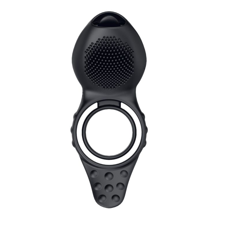 FunnyMee Mr Tongue Licker Cock Ring For Couples - Remote Control - Image 3