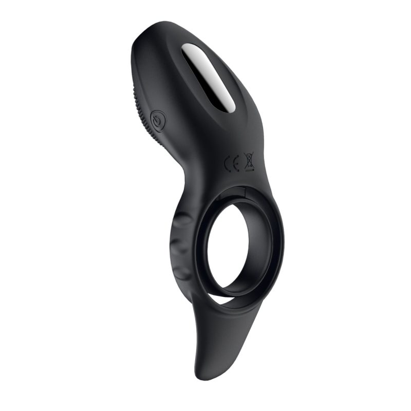 FunnyMee Mr Tongue Licker Cock Ring For Couples - Remote Control - Image 5