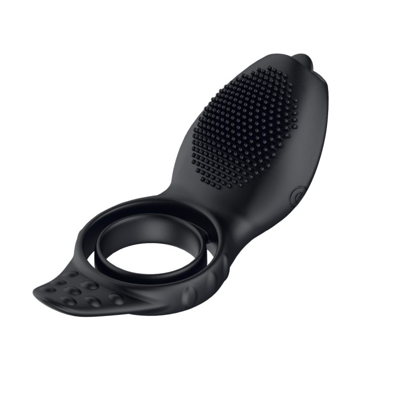 FunnyMee Mr Tongue Licker Cock Ring For Couples - Remote Control - Image 6