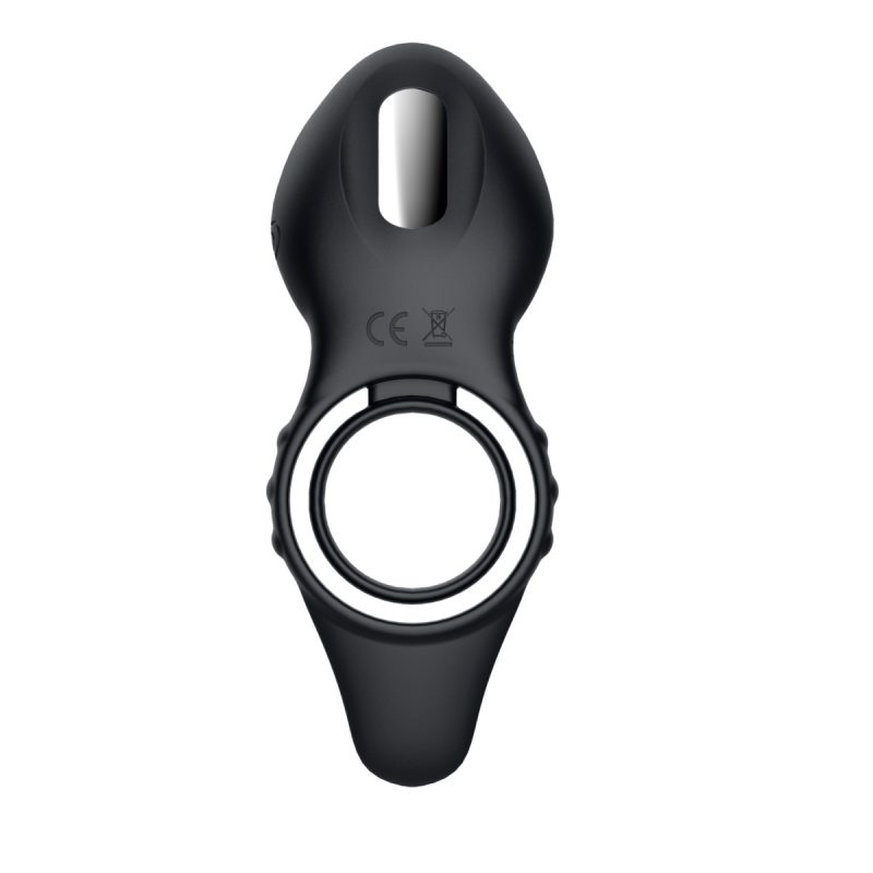 FunnyMee Mr Tongue Licker Cock Ring For Couples - Remote Control - Image 2