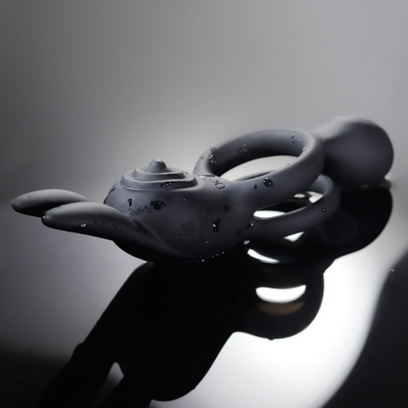 Rabbit Bunny Cock Ring 2.0-Remote Control Penis Vibrating Ring - Image 8