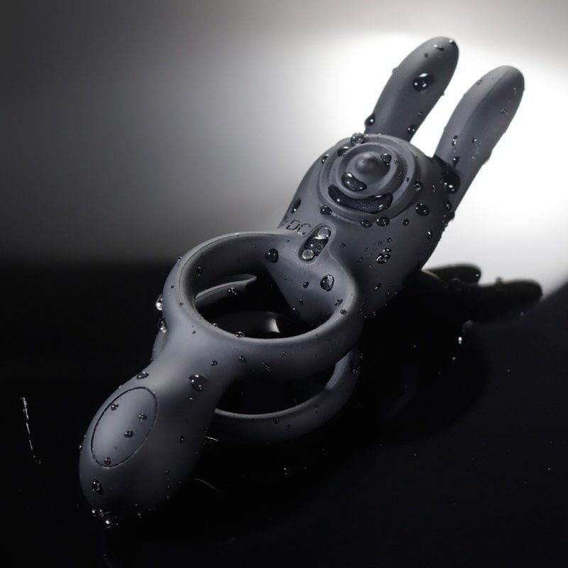 Rabbit Bunny Cock Ring 2.0-Remote Control Penis Vibrating Ring - Image 9