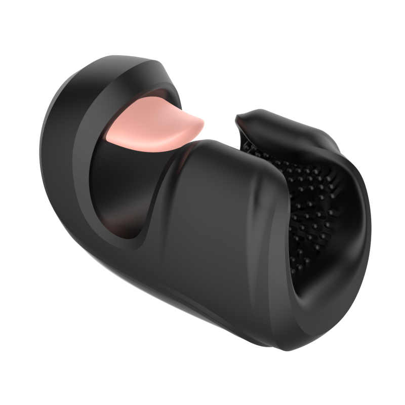 Tongue Triple-Action Male Masturbator